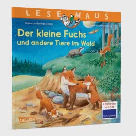 LESEMAUS 181: Der kleine Fuchs und andere Tiere im Wald