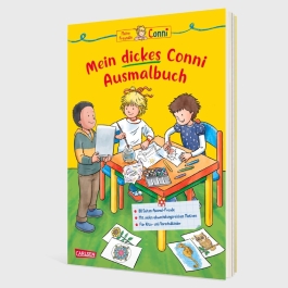 Conni Gelbe Reihe (Beschäftigungsbuch): Mein dickes Conni-Ausmalbuch