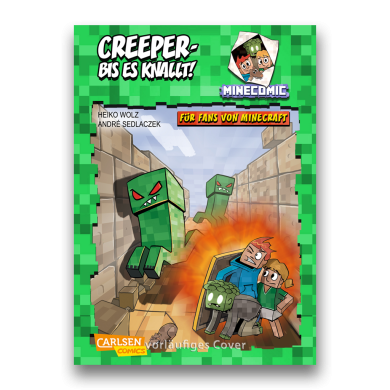 Minecraft: Creeper – bis es knallt! – Neue Comics 2024 & 2025